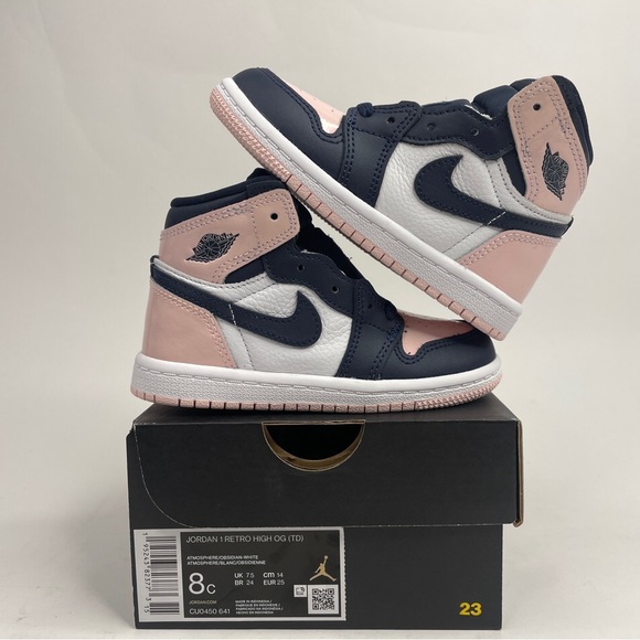 Jordan Other - Nike Air Jordan 1 Retro High WMNS TD “Bubblegum/Atmosphere” 2023